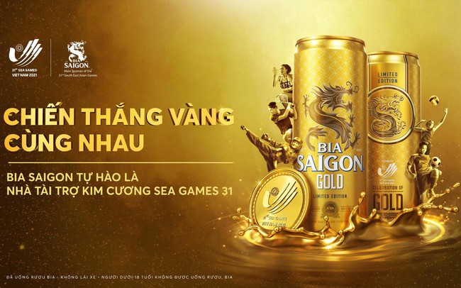 Bia Saigon Gold - Niềm tự hào của người Việt, đồng hành cùng SEA Games 31
