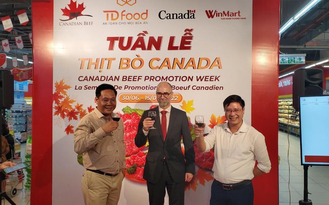 TDFood thành công đưa thịt bò Canada vào thị trường Việt