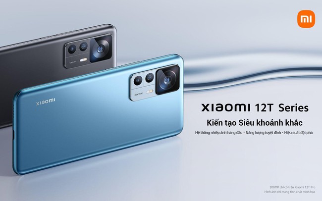 Xiaomi 12T Series sở hữu hệ thống nhiếp ảnh hàng đầu thị trường