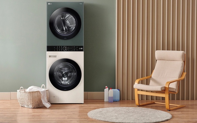5 cách biến tấu với LG WashTower™ cho phòng giặt hơn cả đẹp
