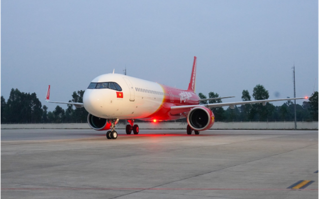 Vietjet vừa đón thêm tàu bay mới A321 neo