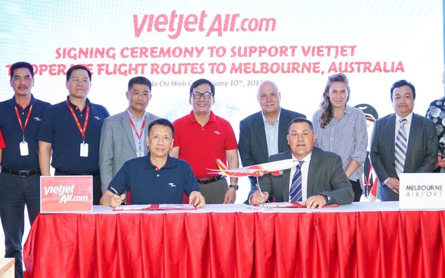 Vietjet công bố đường bay thẳng giữa TP Hồ Chí Minh và Melbourne