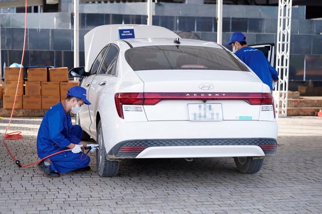 Hyundai Care Day khởi động tại tỉnh đầu tiên - mở màn cho hành trình chăm sóc xe lưu động tại 10 tỉnh/thành- Ảnh 2. Hyundai Care Day khởi động tại tỉnh đầu tiên - mở màn cho hành trình chăm sóc xe lưu động tại 10 tỉnh/thành- Ảnh 2.