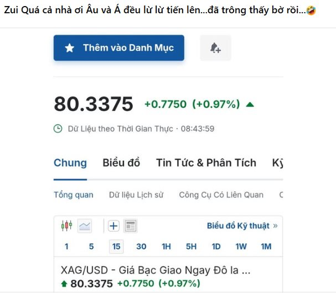 Bạc tăng 5% vượt mốc 80 triệu đồng/kg, các hội nhóm đầu tư bắt đầu sôi động trở lại - Ảnh 6.