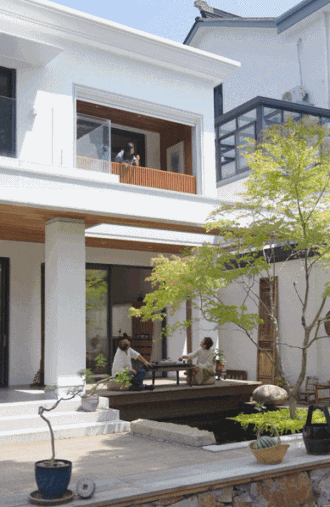 Vợ chồng giáo viên về quê xây nhà 1.000m² thành nơi chung sống 3 thế hệ: Mẹ chồng ban đầu phản đối cuối cùng lại hài lòng nhất - Ảnh 9.