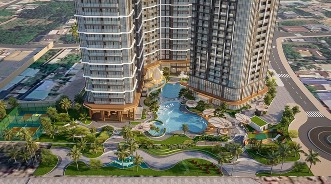 Ông Nguyễn Quốc Cường chuẩn bị cho xây tổ hợp rộng gần 11.900m2 bên bờ biển nổi tiếng nhất Nam Bộ: Rót 1.200 tỷ đồng, sẽ có 2 tòa tháp thông nhau bằng đường hầm - Ảnh 3.