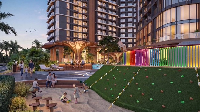 Ông Nguyễn Quốc Cường chuẩn bị cho xây tổ hợp rộng gần 11.900m2 bên bờ biển nổi tiếng nhất Nam Bộ: Rót 1.200 tỷ đồng, sẽ có 2 tòa tháp thông nhau bằng đường hầm - Ảnh 5.