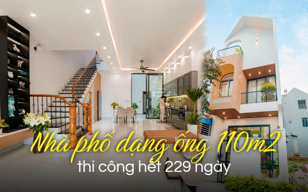 Ngôi nhà phố 110m2 của vợ chồng 9x: Tổng chi phí 2,8 tỷ đồng, xây dựng trong 299 ngày, thành quả cực mỹ mãn - Ảnh 2.