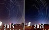 2 bức ảnh cho thấy Covid-19 đã 'dọn sạch' bầu trời thành phố New York như thế nào