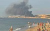 Cháy lớn ở căn cứ không quân Nga trên bán đảo Crimea