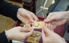 Giá vàng SJC tăng mạnh phiên cuối tuần
