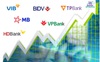 Nhiều cổ phiếu ngân hàng tăng mạnh, một mã tăng 7% trong 2 ngày qua