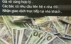 Cảnh báo tình trạng thu mua ngoại tệ trên mạng
