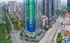 VPBank lập kỷ lục với biển quảng cáo tòa nhà in tên 10.000 CBNV