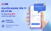 MB ra mắt tính năng chuyển khoản