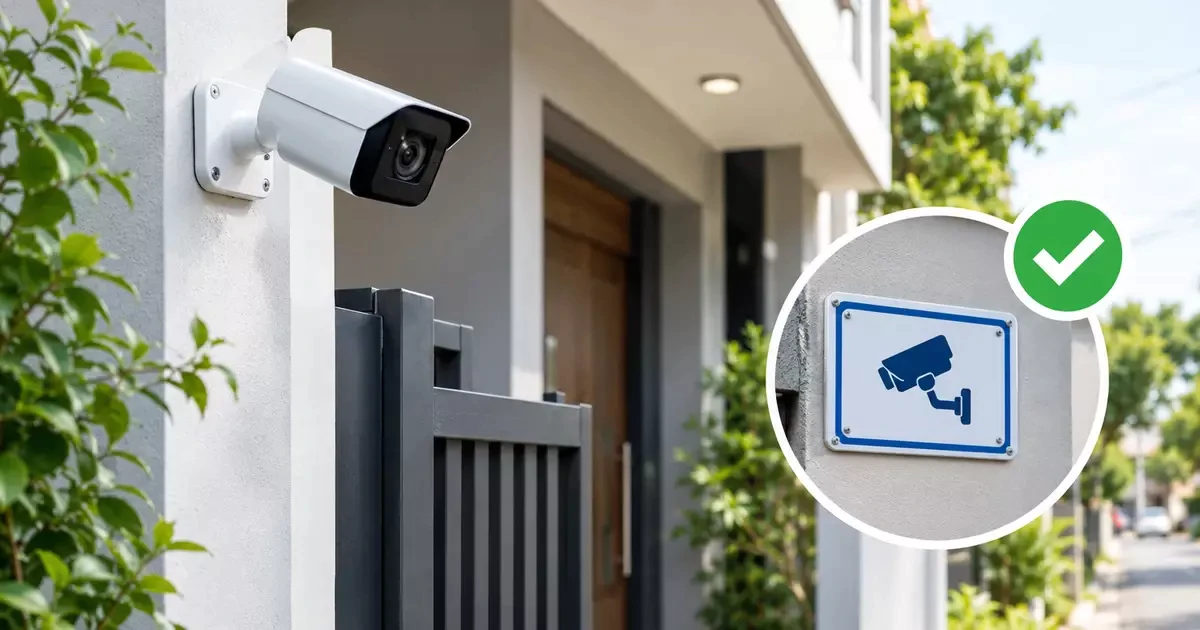 Lắp camera trước cửa nhà riêng không có biển cảnh báo có thể bị phạt đến 20 triệu đồng