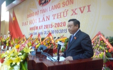 Ông Trần Sỹ Thanh làm Bí thư tỉnh ủy Lạng Sơn