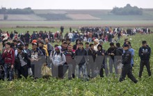 Croatia mở cửa biên giới, 3.000 người di cư thoát cảnh dầm mưa