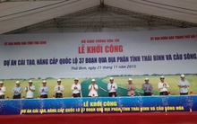 Hơn 900 tỷ nâng cấp Quốc lộ 37 đoạn qua Thái Bình và cầu Sông Hóa