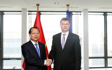 Phó Thủ tướng Vũ Văn Ninh gặp Phó Chủ tịch Ủy ban châu Âu