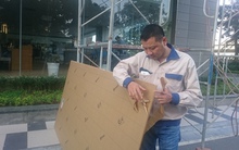 Vụ rơi kính ở Thăng Long Number One: Vỡ 2 tấm, thay toàn bộ kính ban công và tầng SG