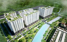 DXG: Cất nóc tòa nhà Block Sapphire – dự án Sunview Town