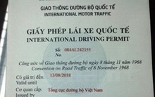Chốt mức lệ phí cấp giấy phép lái xe quốc tế 135.000 đồng