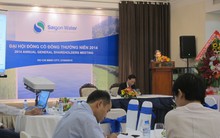 Trực tiếp ĐHCĐ Saigon Water: Quý 1 lãi chưa đến 500 triệu đồng