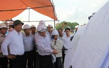 Kiểm tra tiến độ dự án QL1 đoạn tránh TP. Phủ Lý