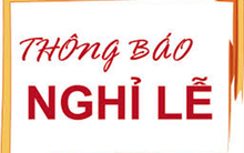 Công chức nghỉ 6 ngày dịp 30/4 và 1/5