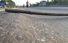 Quốc lộ hơn 2.400 tỉ đồng lún nghiêm trọng sau một năm thông xe