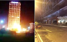 Hà Nội: Cao ốc 40 tầng chập điện nổ như bom, dân bỏ chạy