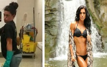 Từ nhân viên dọn nhà vệ sinh đến người mẫu thể hình nóng bỏng: Cô gái này khiến ai cũng phải ngưỡng mộ!