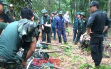 Cận cảnh hiện trường máy bay rơi