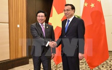 Phó Thủ tướng Phạm Bình Minh hội kiến Thủ tướng Trung Quốc