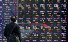 Đảo chiều cuối phiên, chứng khoán châu Á lại lao dốc