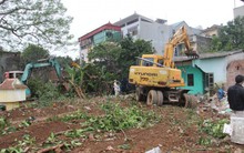 Cưỡng chế thu hồi đất tại phường Trung Văn