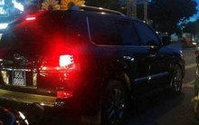 Đại tá cấp biển xanh xe Lexus nhận kỷ luật khiển trách?