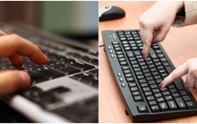 Bạn sẽ bất ngờ khi biết người gõ phím bằng 10 ngón khác người "mổ cò" 2 ngón nhiều đến mức nào
