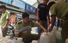 Phát hiện chất vàng ô ở chợ Kim Biên