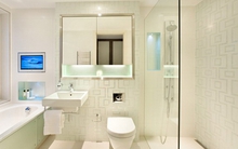 Gợi ý tuyệt vời bố trí phòng tắm cho nhà chật