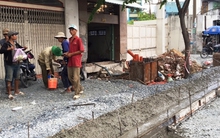 Khốn khổ vì công trình chống ngập