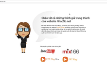 FPT Telecom chính thức đóng cửa nhacSO.net