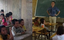 2 năm trước GS Ngô Bảo Châu dạy học trên nền đất, 2 năm sau nơi ấy đã là lớp học khang trang