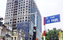 Hoàn thành phá dỡ tầng 19, nhà 8B Lê Trực