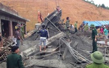 Hà Nội: Chung cư cao cấp đang xây bất ngờ bị sập giàn giáo