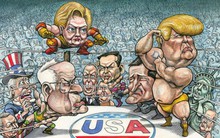 Nước Mỹ sẽ ra sao với tổng thống mới là Clinton hoặc Trump?