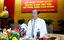 Tham nhũng gây thiệt hại gần 60.000 tỷ đồng trong 10 năm qua