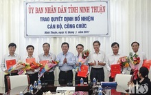 Ninh Thuận điều động, bổ nhiệm hàng loạt nhân sự cấp cao