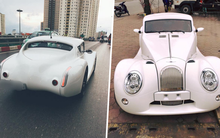 Chiếc "Bạch mã" Morgan Aero SuperSports lăn bánh trên phố Hà Nội khiến bao người trầm trồ